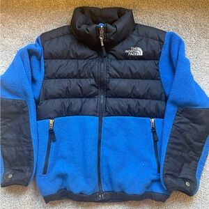 The North Face puffy fleece boys jacket.